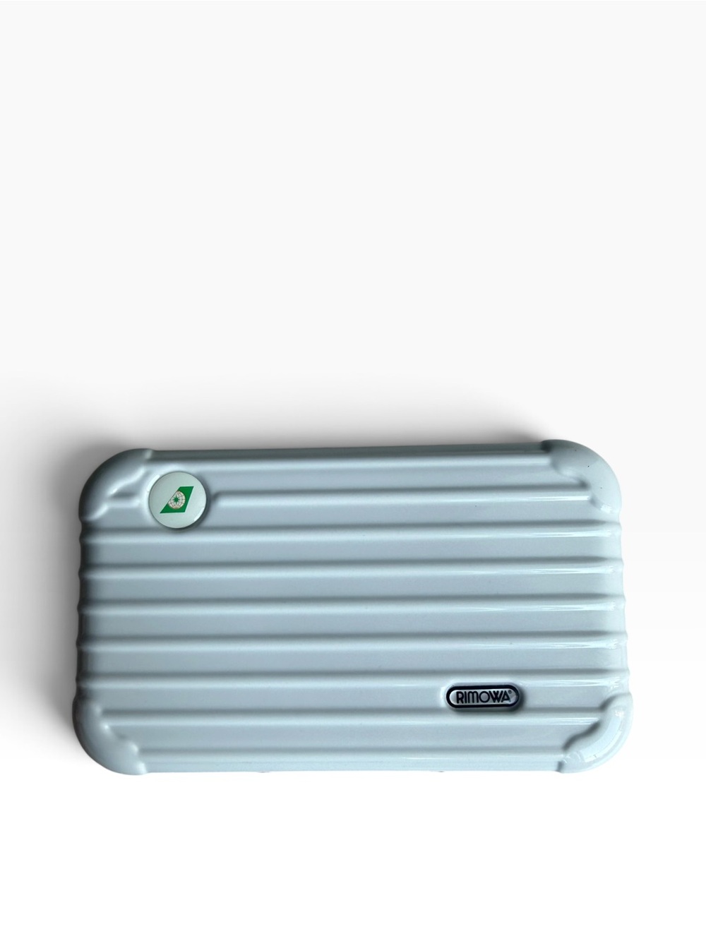 RIMOWA x EVA Air First Class Amenity Kit Hard Case White Travel Pouch New